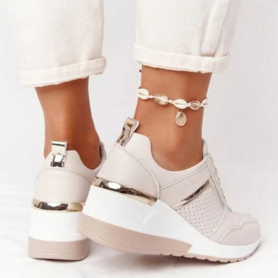 ALICE | Scarpe Sportive con Zeppa e Lacci
