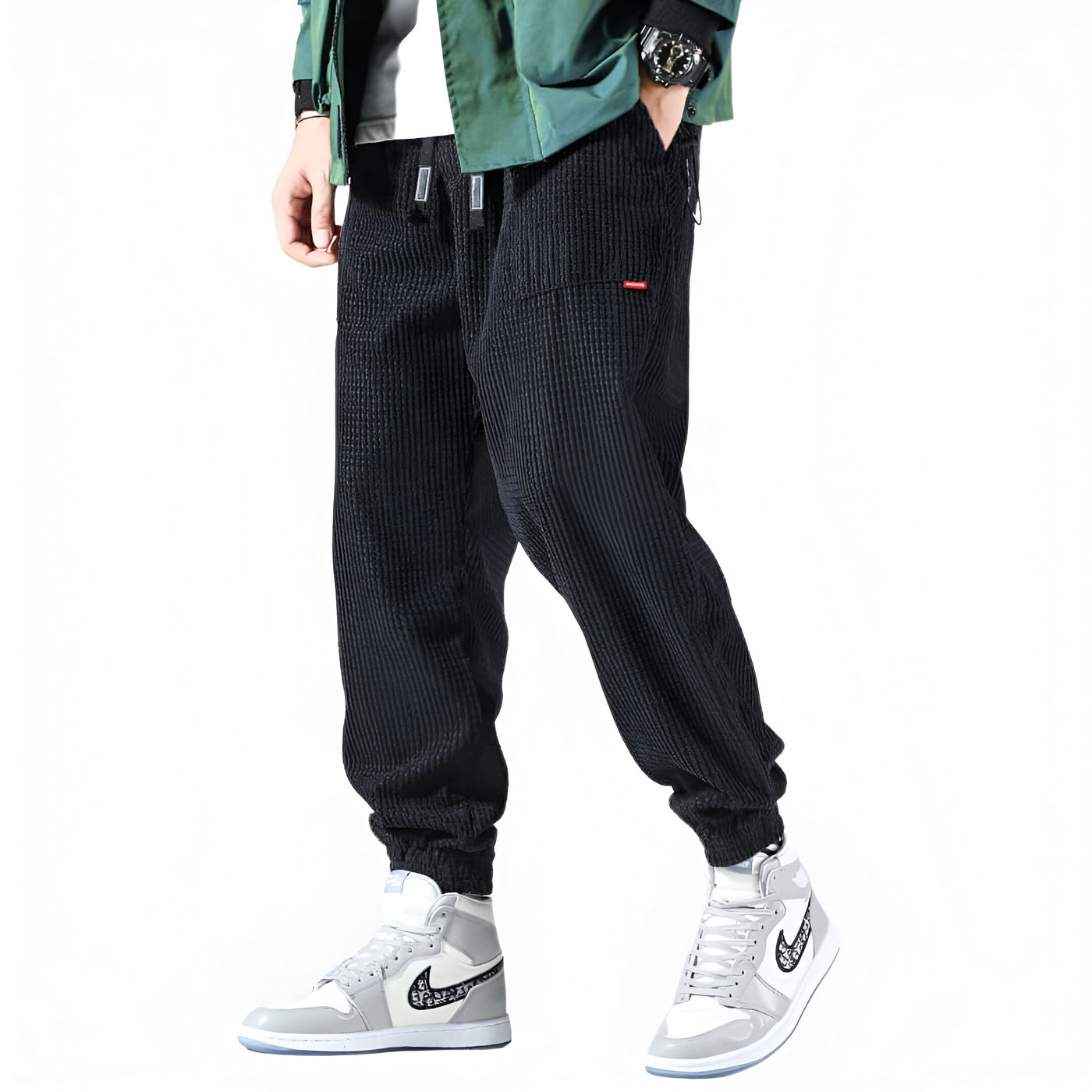 Louis | Pantaloni Casual in Velluto a Coste