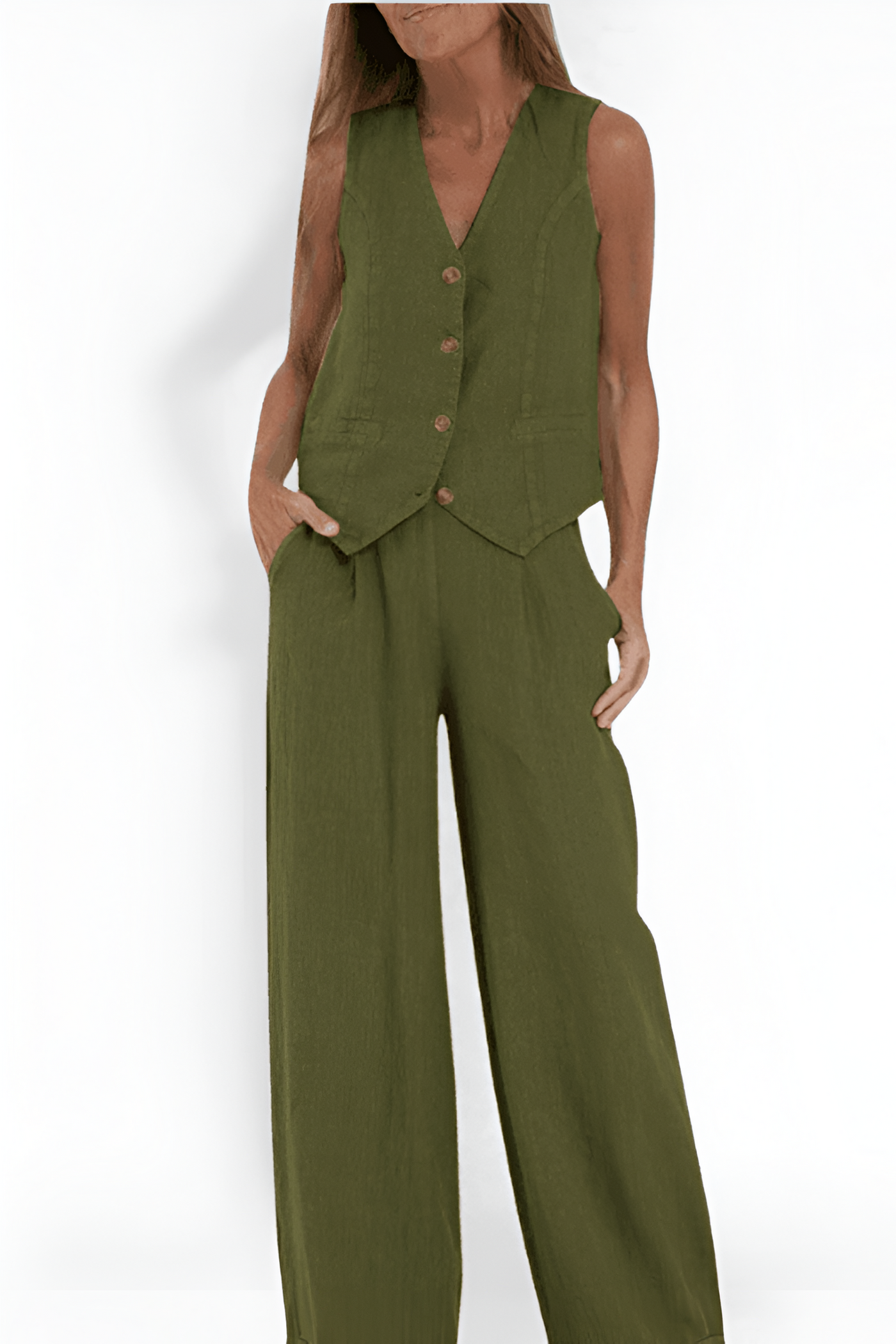 MARTINA | Top Elegante da Donna (+ Pantalone Abbinato GRATIS)