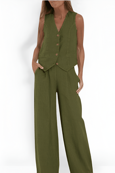 MARTINA | Top Elegante da Donna (+ Pantalone Abbinato GRATIS)