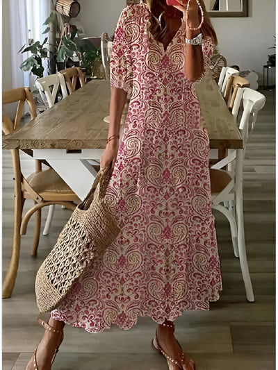 DIANNA | Abito Boho con Copertura per la Pancia