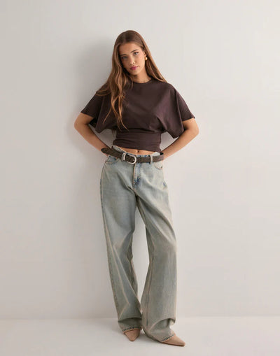 SIENNA | T-shirt Iconico con Maniche Ampie