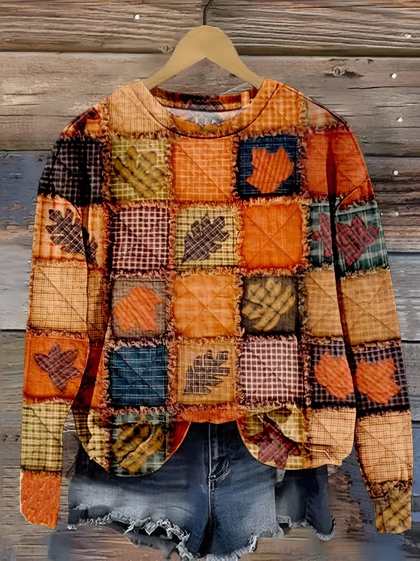 Soleia | Maglia patchwork morbida e leggera