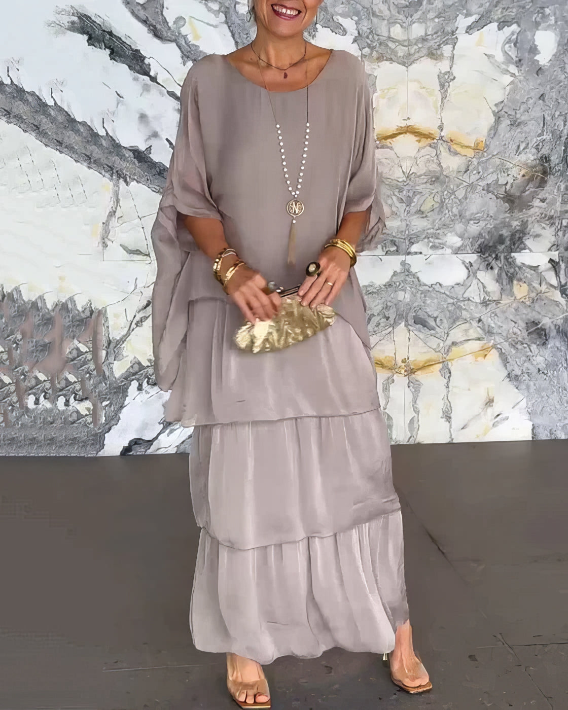MATHURINE | Abito Artistico Oversize