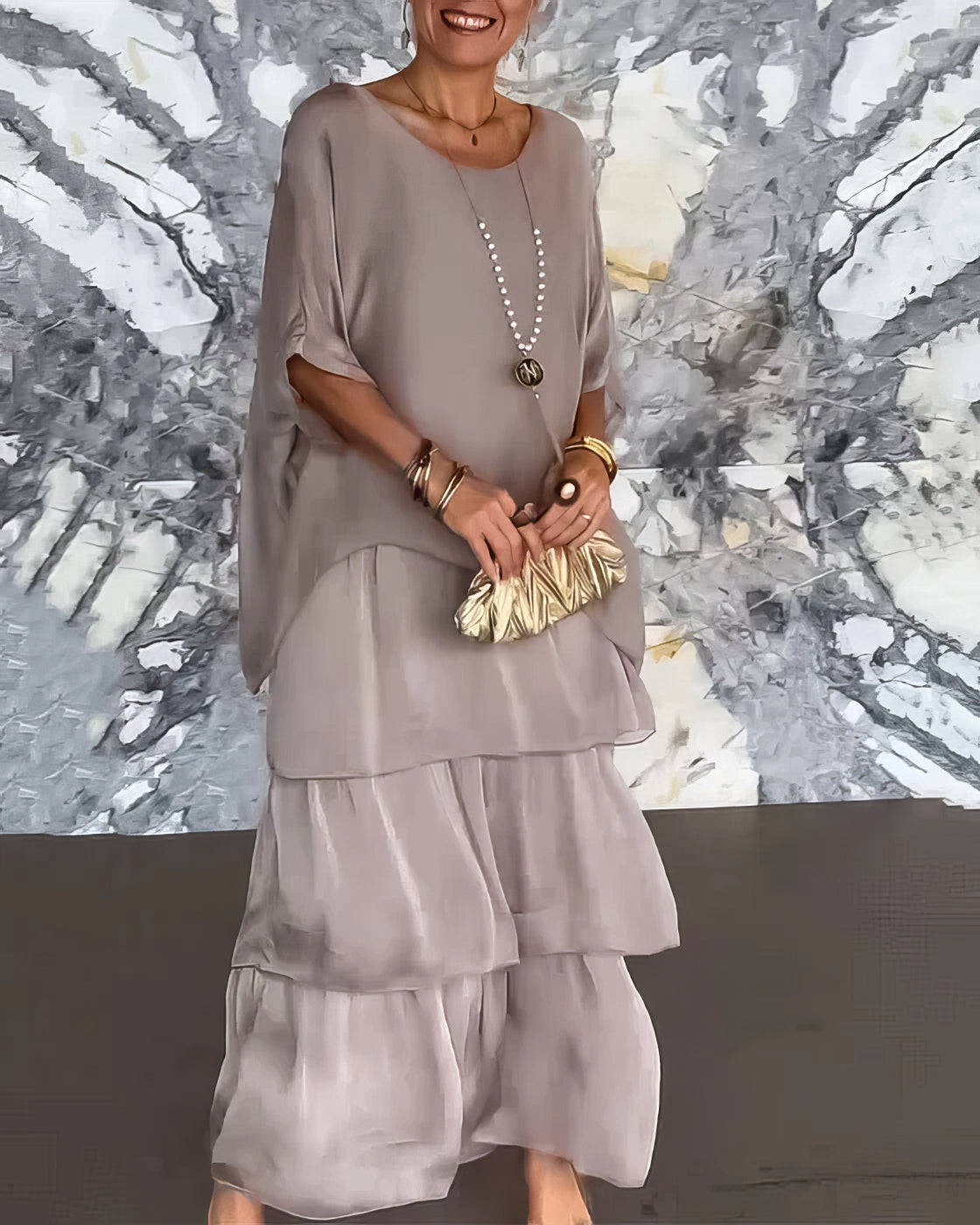 MATHURINE | Abito Artistico Oversize