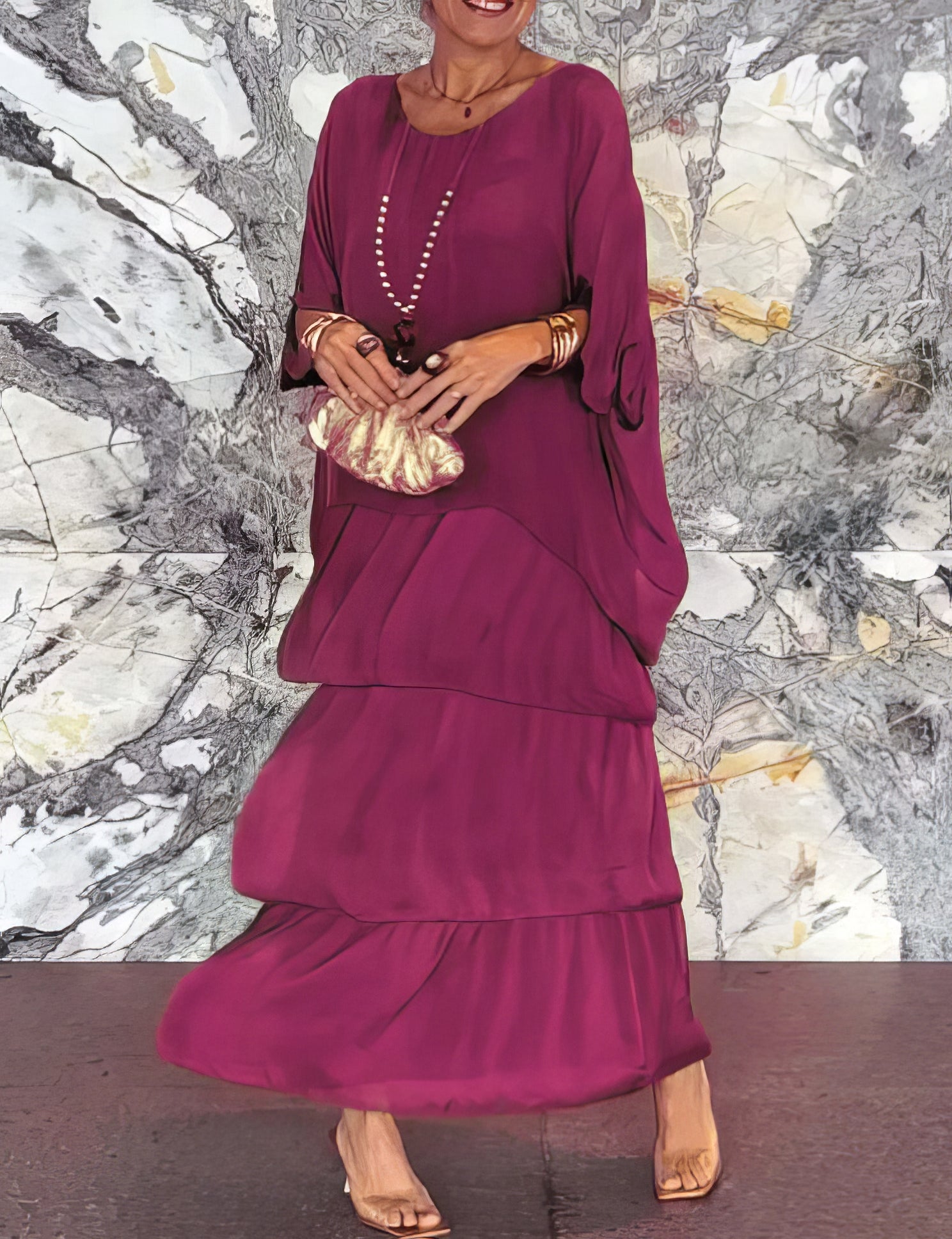 Magenta scuro / 4XL