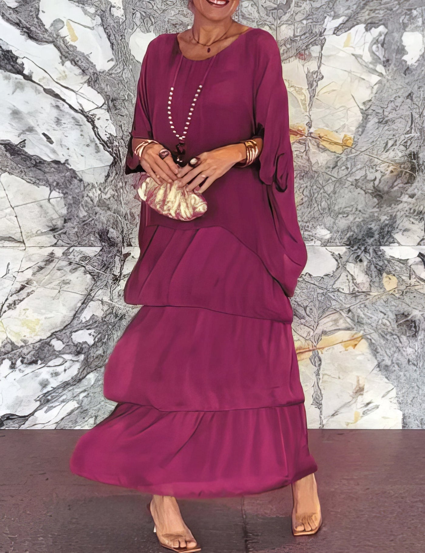 MATHURINE | Abito Artistico Oversize